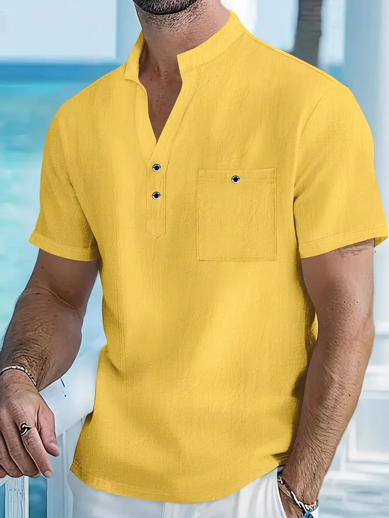 Vaughn - Chemise à manches courtes élégante