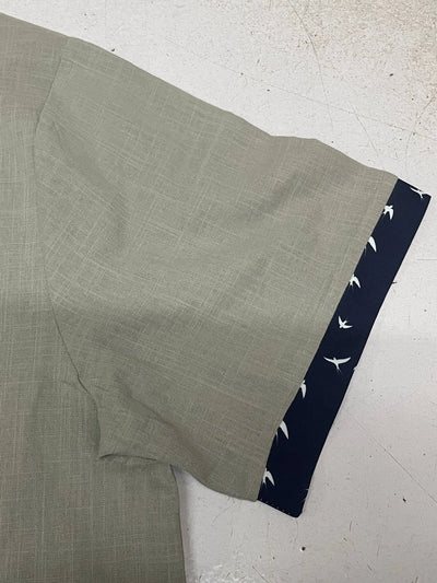 Trofim – Chemise Élégante et Mignonne avec Imprimés d'Oiseaux