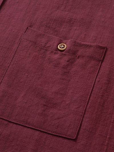 Tejada - Chemise en coton décontractée avec poche