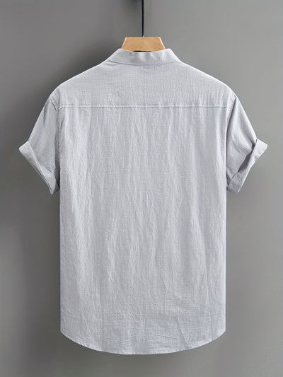 Tejada - Chemise en coton décontractée avec poche