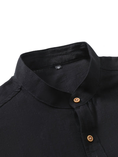 Tejada - Chemise en coton décontractée avec poche