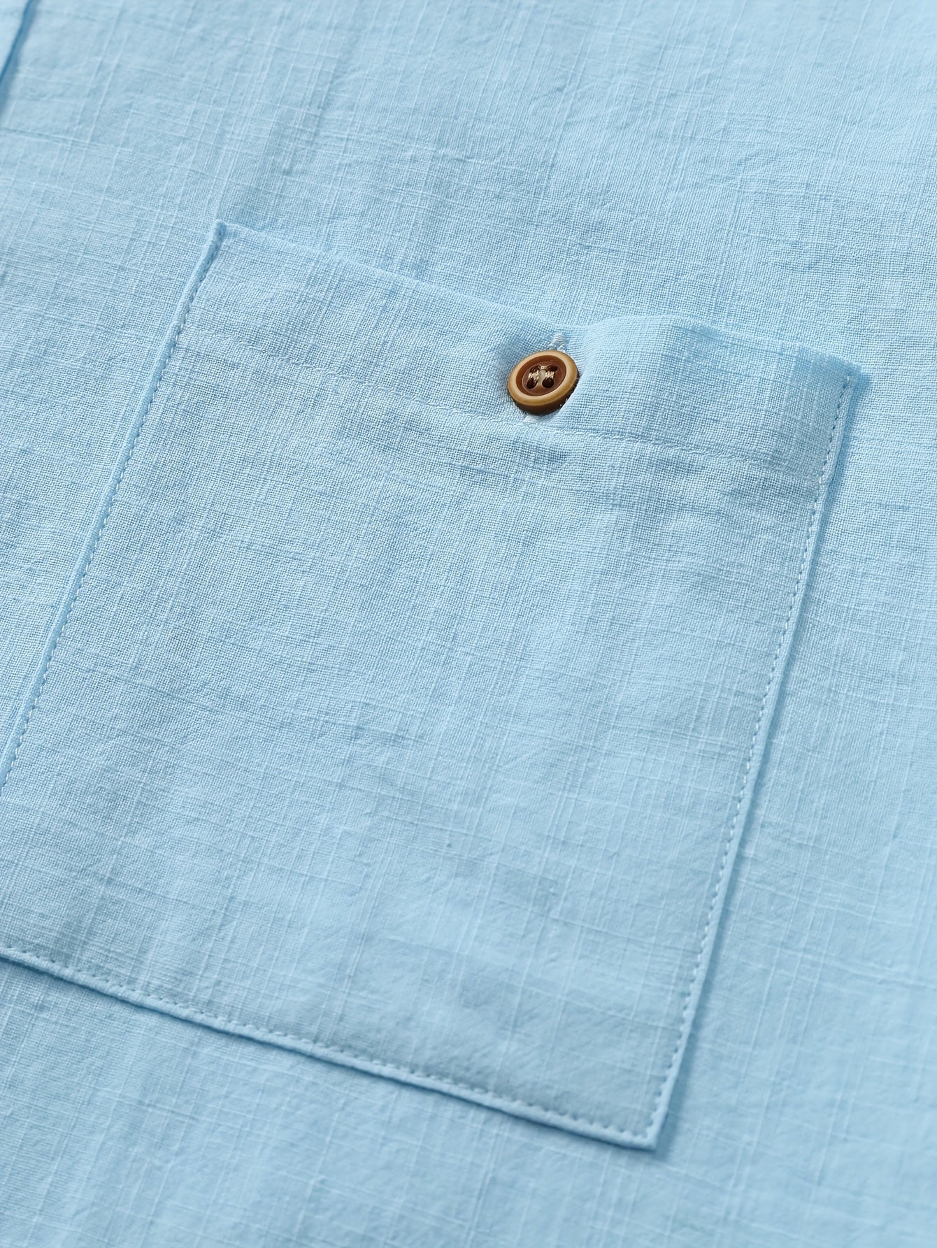 Tejada - Chemise en coton décontractée avec poche