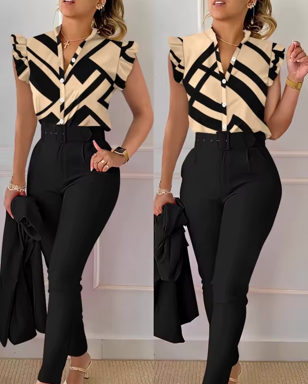 Magnifico tailleur (Veste, pantalon et chemise)