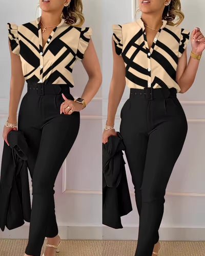 Magnifico tailleur (Veste, pantalon et chemise)