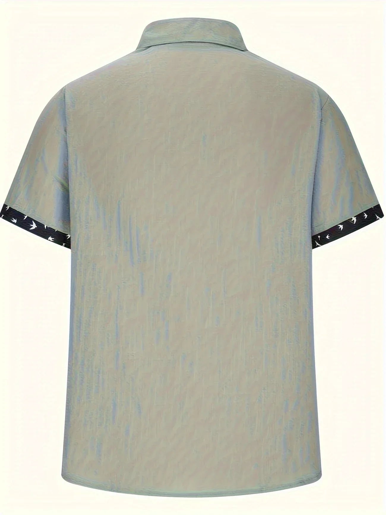 Trofim – Chemise Élégante et Mignonne avec Imprimés d'Oiseaux
