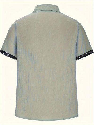 Trofim – Chemise Élégante et Mignonne avec Imprimés d'Oiseaux