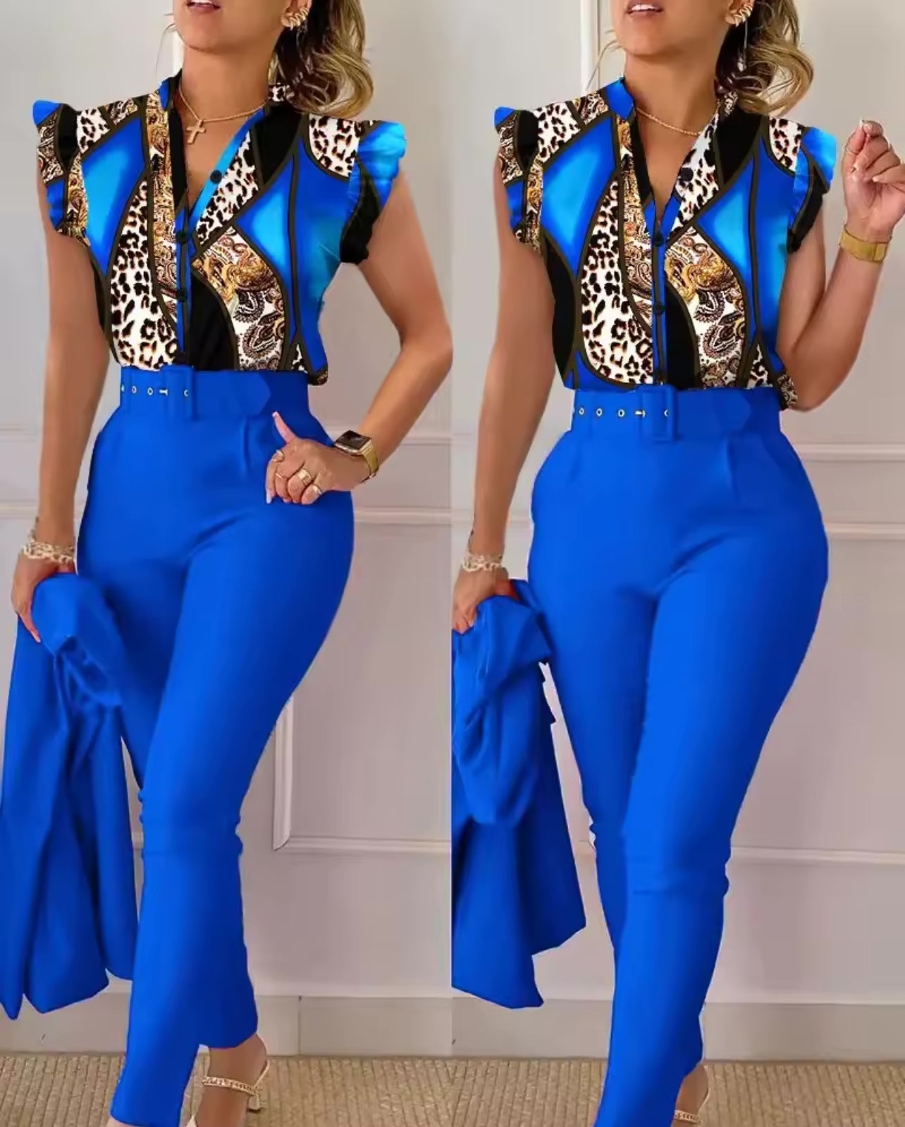 Magnifico tailleur (Veste, pantalon et chemise)