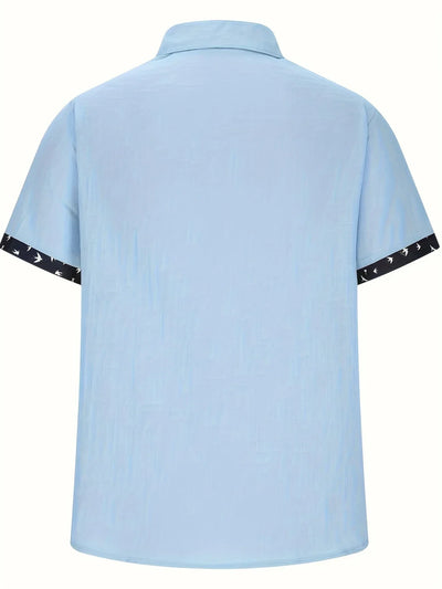 Trofim – Chemise Élégante et Mignonne avec Imprimés d'Oiseaux