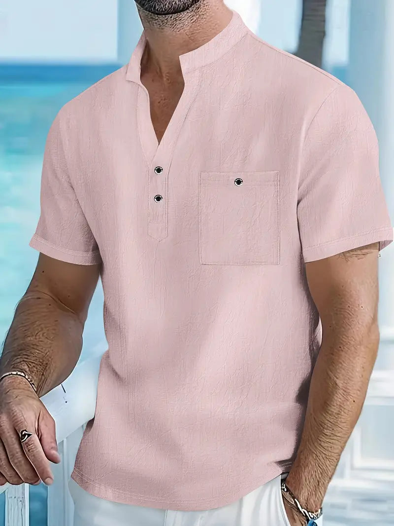 Vaughn - Chemise à manches courtes élégante