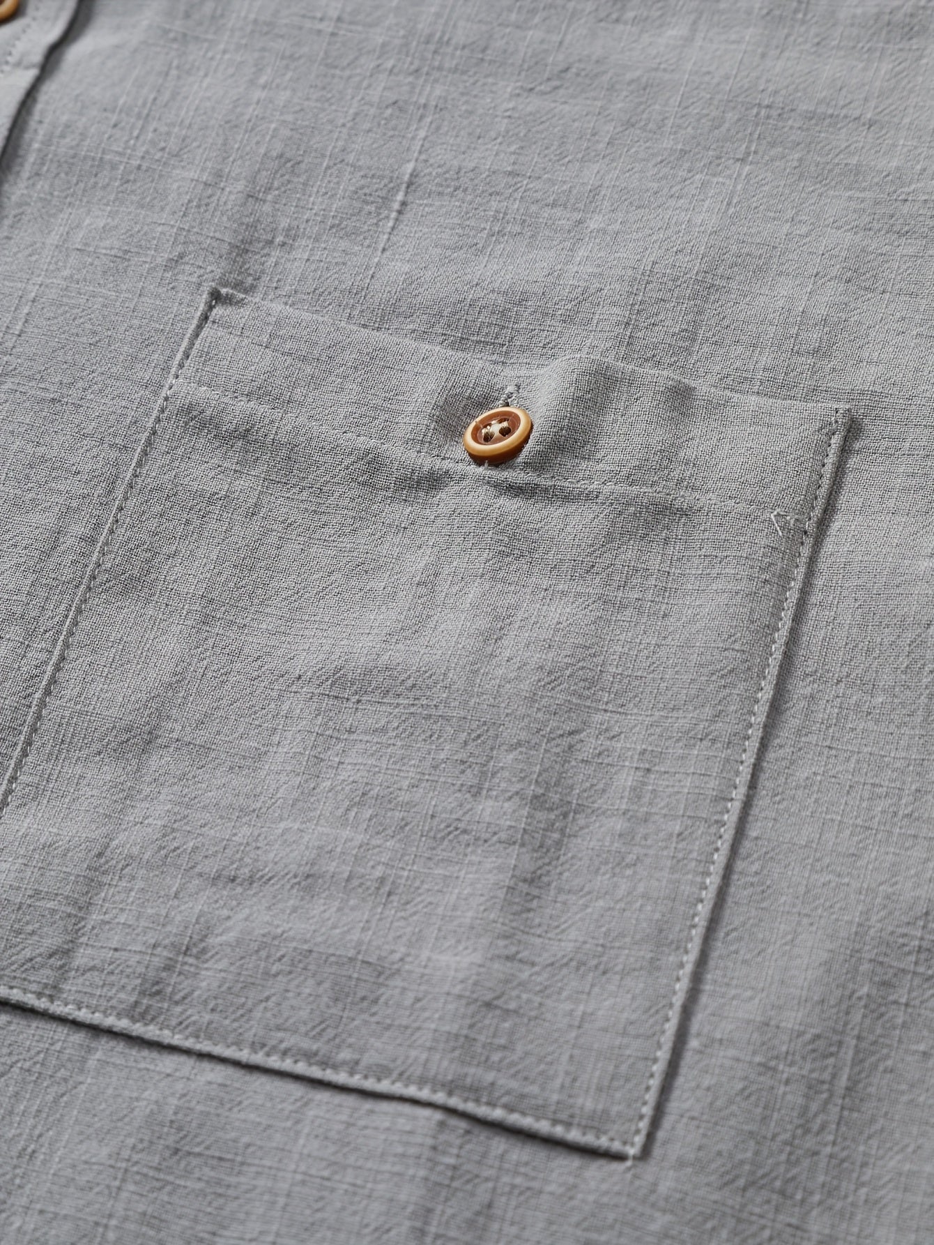 Tejada - Chemise en coton décontractée avec poche