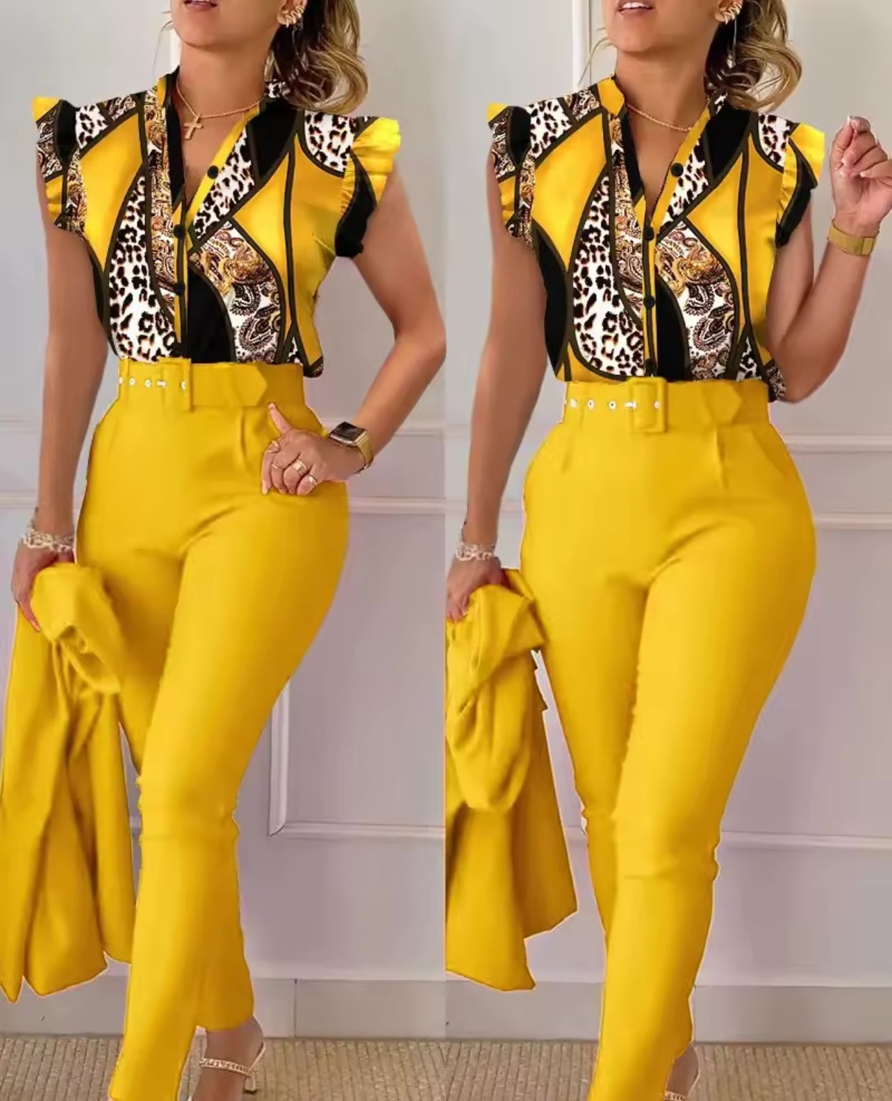 Magnifico tailleur (Veste, pantalon et chemise)