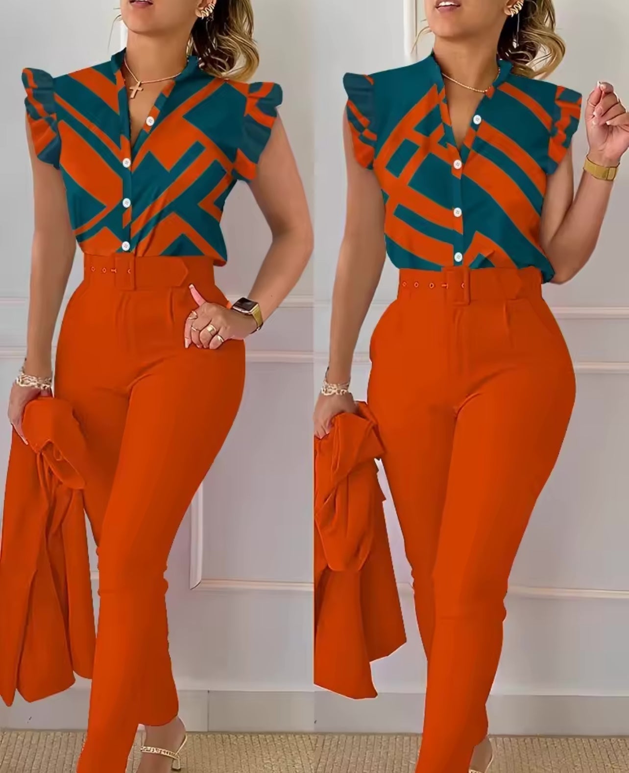 Magnifico tailleur (Veste, pantalon et chemise)
