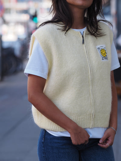 Gilet en mohair Smile, en différentes couleurs