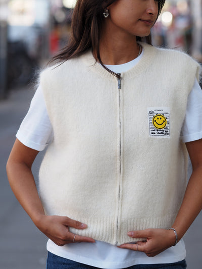 Gilet en mohair Smile, en différentes couleurs