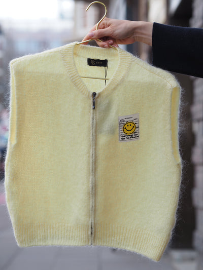 Gilet en mohair Smile, en différentes couleurs
