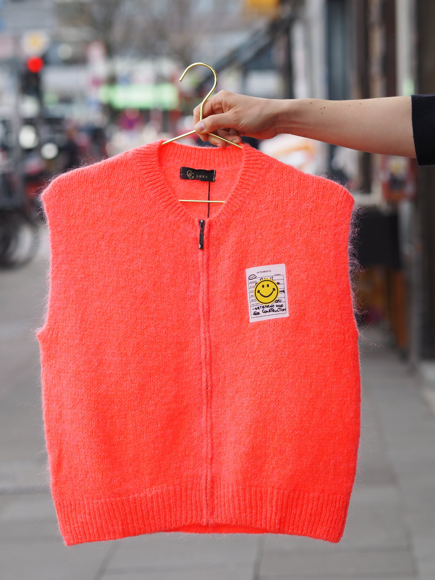 Gilet en mohair Smile, en différentes couleurs