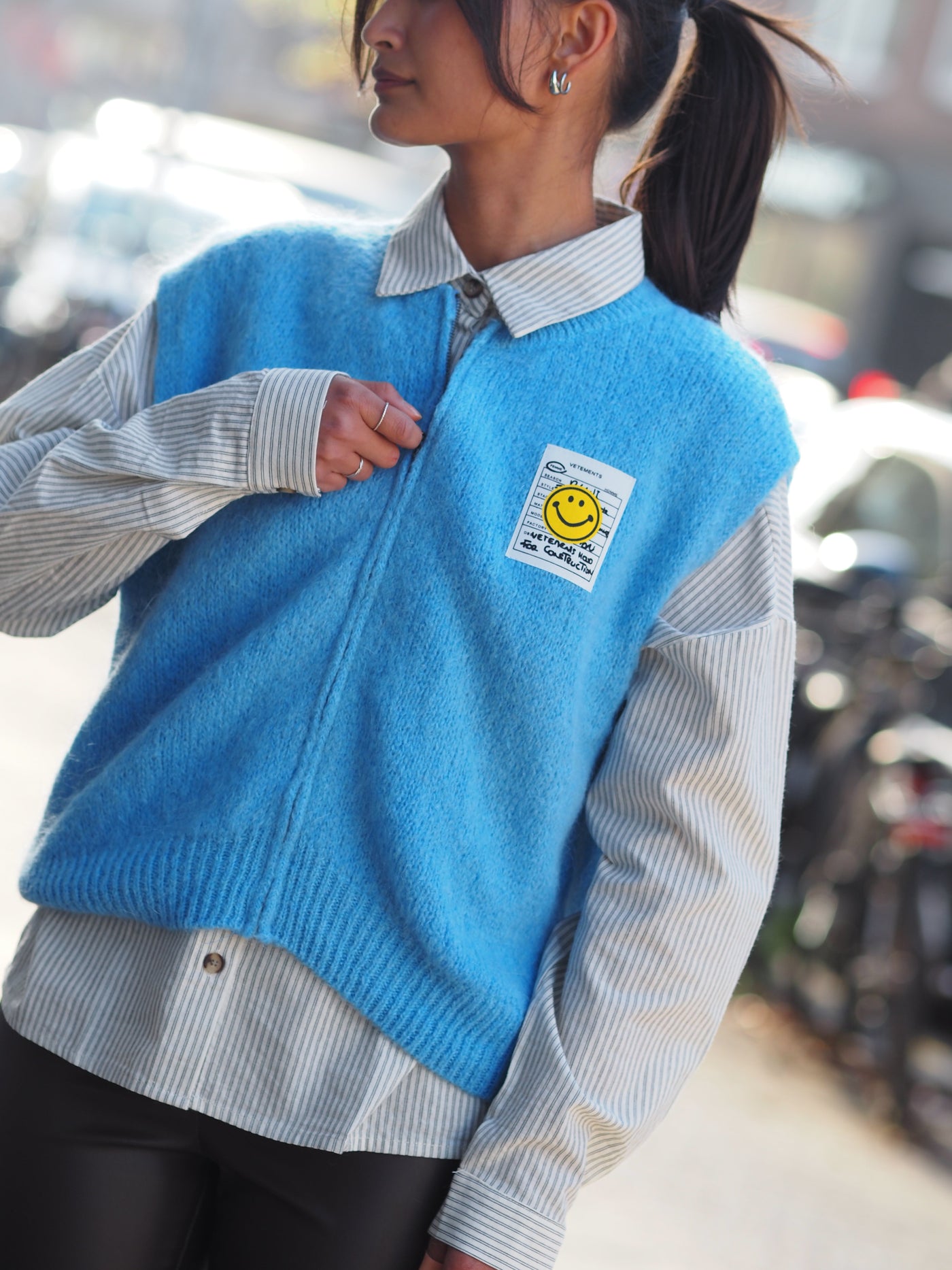 Gilet en mohair Smile, en différentes couleurs