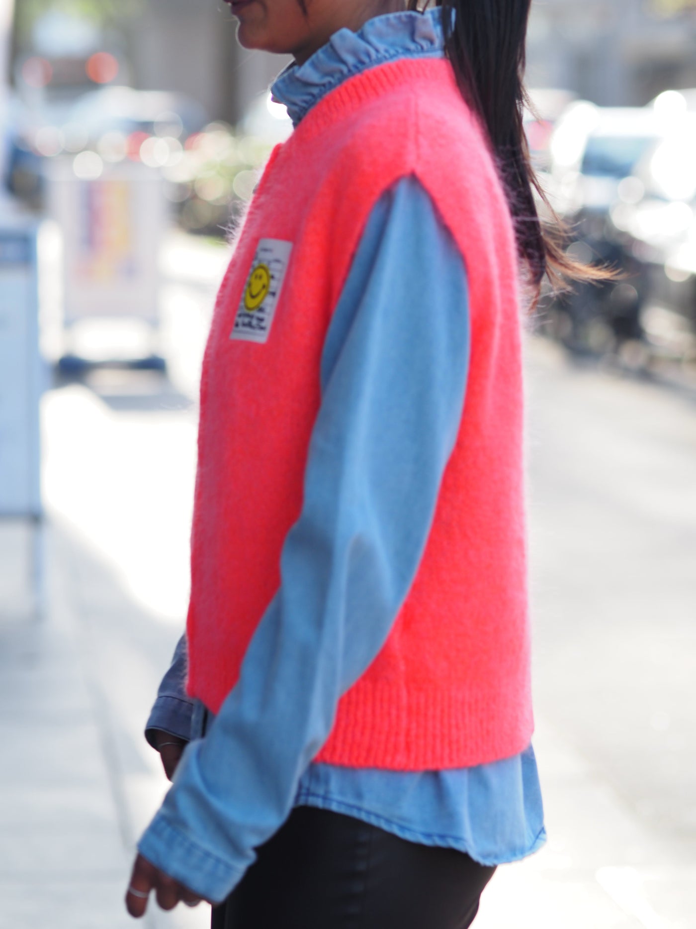 Gilet en mohair Smile, en différentes couleurs