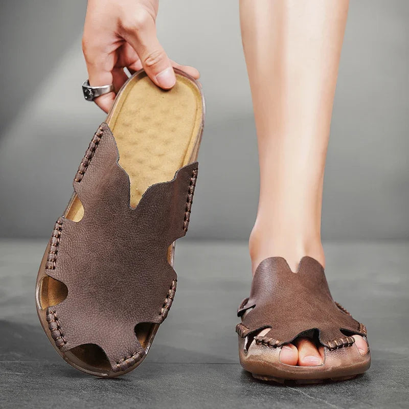 Hyman - Sandales en cuir Bayford