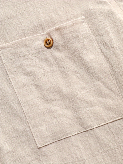 Tejada - Chemise en coton décontractée avec poche