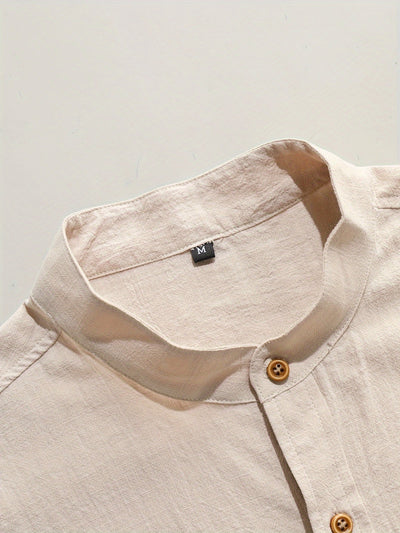 Tejada - Chemise en coton décontractée avec poche