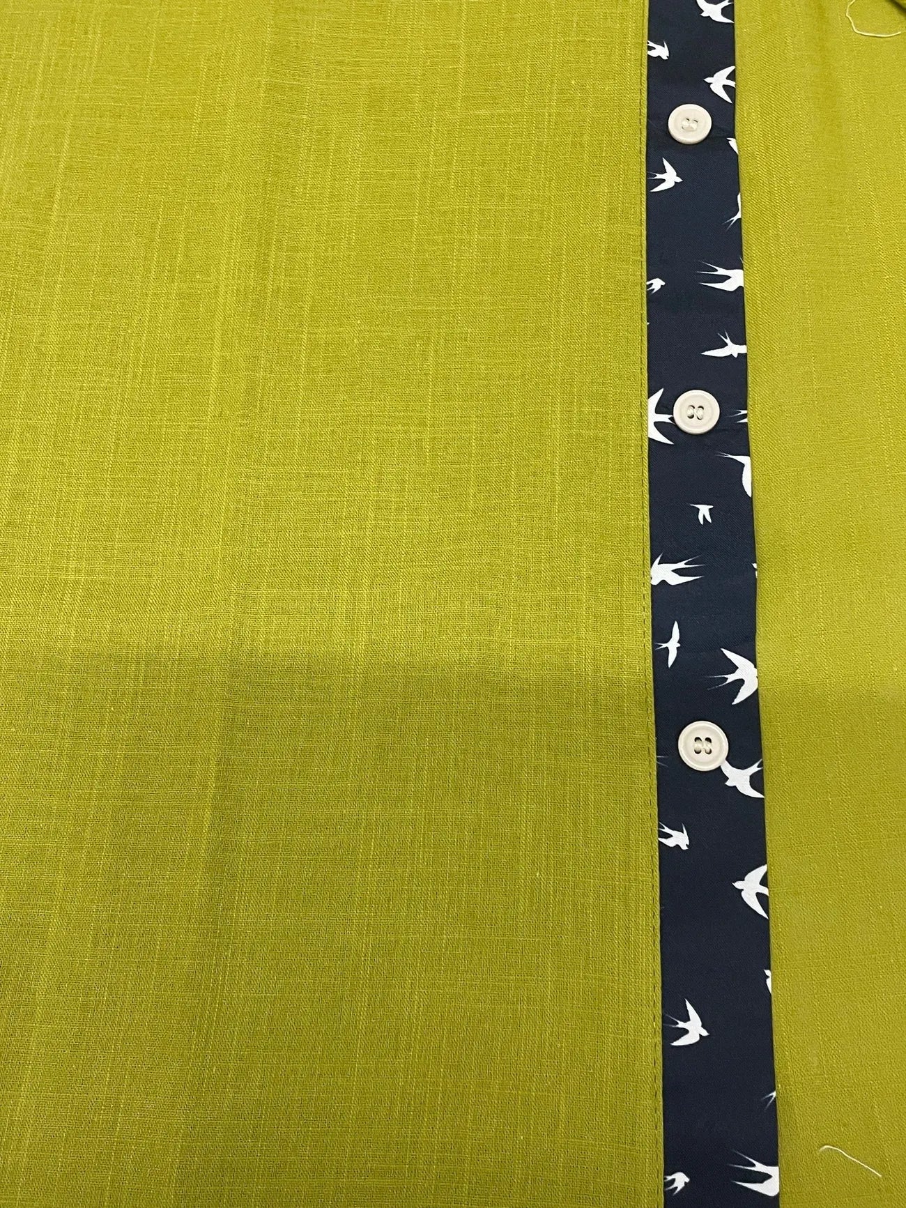 Trofim – Chemise Élégante et Mignonne avec Imprimés d'Oiseaux