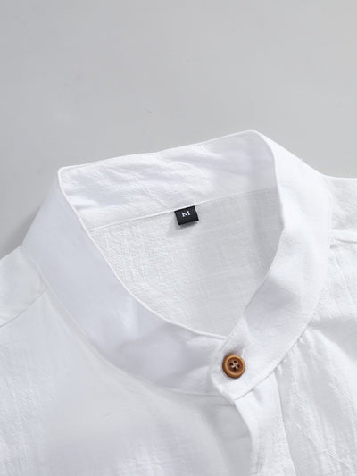Tejada - Chemise en coton décontractée avec poche