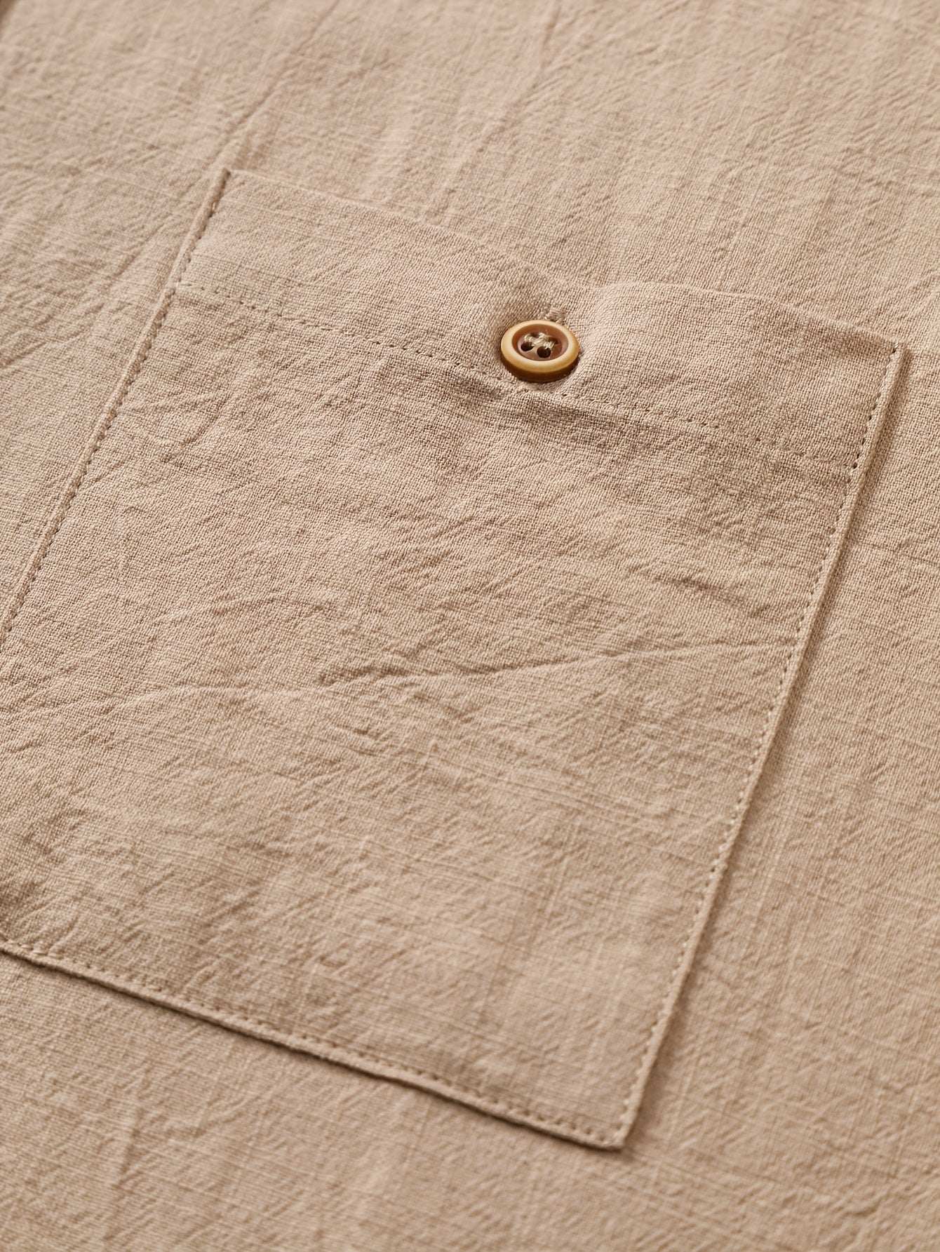 Tejada - Chemise en coton décontractée avec poche