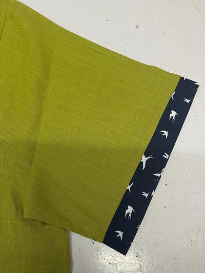 Trofim – Chemise Élégante et Mignonne avec Imprimés d'Oiseaux